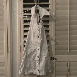 Zara denim halter dress, size XS
